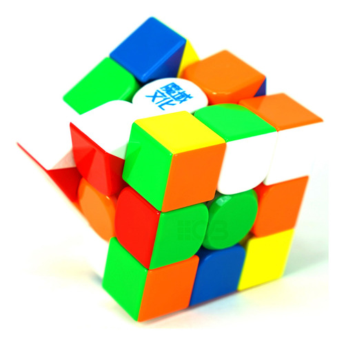 Estructura magnética de colores con revestimiento UV Magic Cube 3x3x3 Moyu Wrm V10