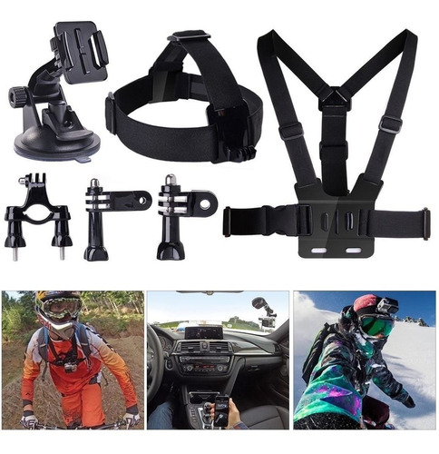 Kit De 8 Accesorios Para Camara Go Pro O Similares