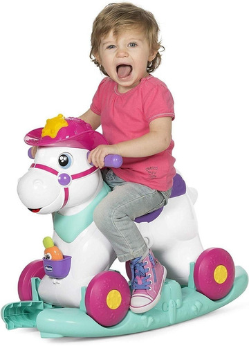 Chicco Montable Baby Rodeo 3 En 1 Musical Luces