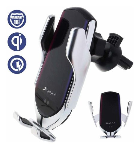 Soporte Para Telefono Coche Celular Cargador Inalambrico Usb