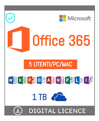 Office 365 Profesional Plus 5 Pc Mac Tablet Android 
