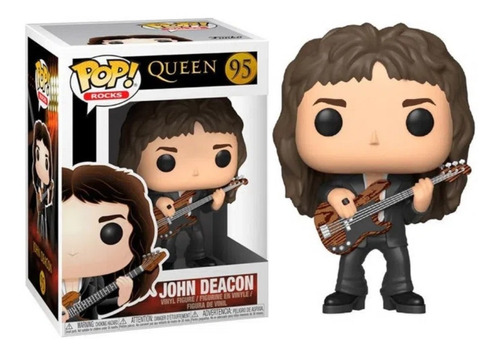 John Deacon Funko Pop 95 / Queen / Pop Rocks / Original