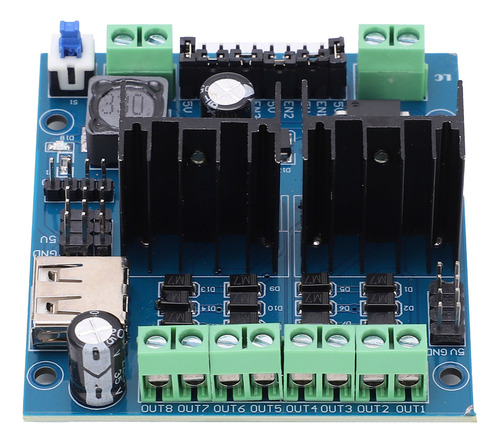 Módulo De Controlador L298n De Conducción Automática Intelig