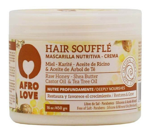 Afro Love Mascarilla Hair Shuffle 450g - G A $222