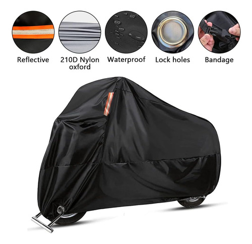 Funda Impermeable Para Motocicleta Para Todas Las Estaciones
