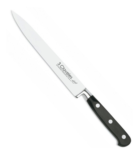 Cuchillo Filetear Forjado 19cm Acero Inox Forgé 3 Claveles