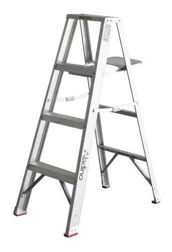 Imagen 1 de 3 de Escalera Aluminio Doble Ascenso 1,23m 4 Tramos Aladino