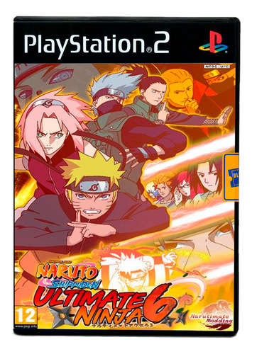 Juego Naruto Shippuden Ultimate Ninja 6 Ps2 - Físico En Caja