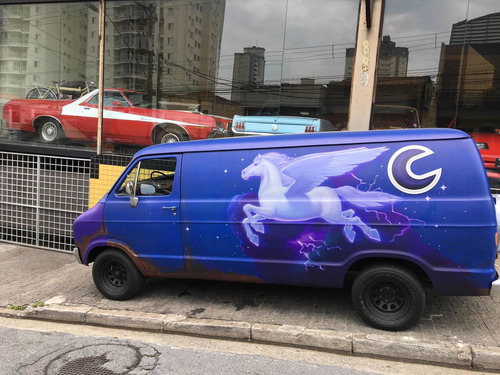 Dodge Rt Furgao Charge Dart Challengervan Scoby Doo Unica Br