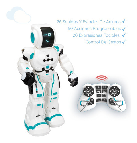 Robot Robbie Juguete Programable Movimientos Expresiones