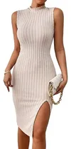 Comprar Vestido Dama De Vestir Casual Largo A Media Pierna