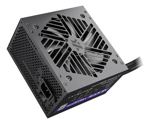 Fuente Poder Xyz Volt 600w Certificada 80+ White Negra 110v