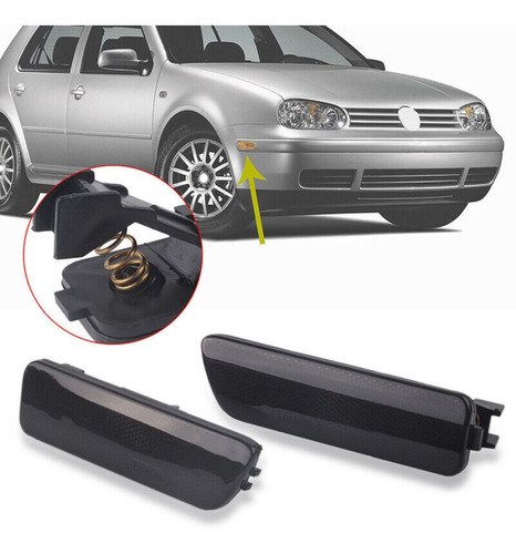 Faros De Giros De Paragolpes En Smoke De Golf Mk4 Bora Mk4