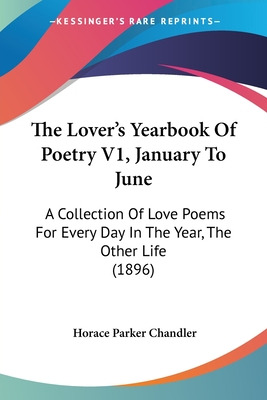 Libro The Lover's Yearbook Of Poetry V1, January To June:...