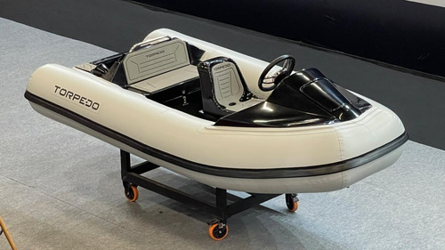 Imagem 3 de 15 de Bote De Apoio-lazer 3.30m Flex Sr Torpedo Hypalon -novo