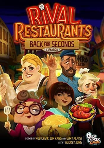 Juego De Mesa Rival Restaurants/strategy