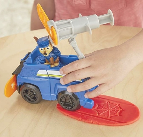Imagen 5 de 8 de Juguete Play Doh Kit Paw Patrol Chase Plastilina Moldeable