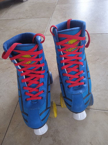 Patines Roller Skate 4 Ruedas Con Luces