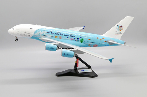 Hifly Airbus A380 9m-mip Save Coral Reefs 1:200 Jc Wings 