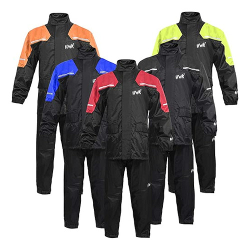 Hwk - Traje De Lluvia De Motocicleta Para Hombres Y Mujeres