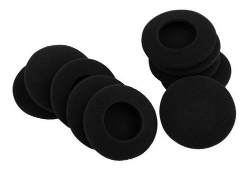 10 x Audifono Almohadilla Para Espuma Pad Estuche 64 mm