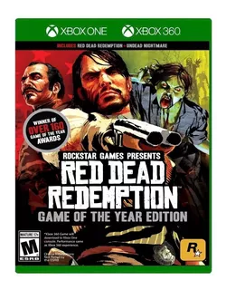 Red Dead Redemption Ed. Juego Del Año Xbox One/ Xbox 360