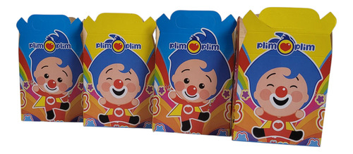 Caja Dulcera Plim Plim 40 Piezas Azul