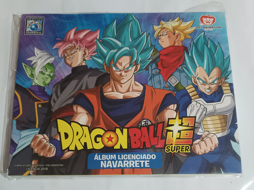 Dragon Ball Super 1 Navarrete Álbum Y Set Completo 