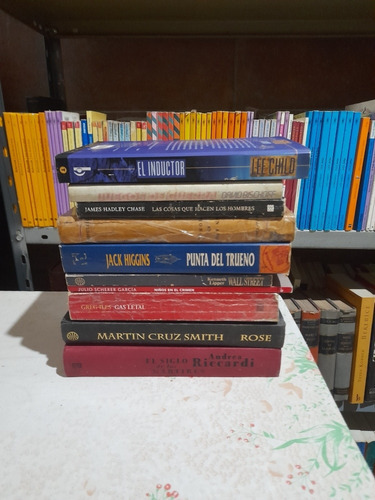 Lote De 10 Libros Policiales Usados 