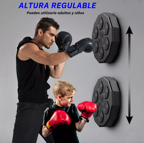 HYsmart Musical Boxing máquina de boxeo electrónica con funcionalidad bluetooth