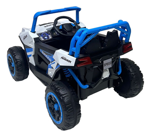 Carro Montable Eléctrico Razer Para Niños,control Azul (Usado)