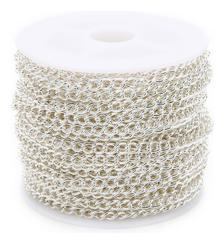 3 Piezas 10 Yardas / Rollo De Pulsera Collar Cadenas