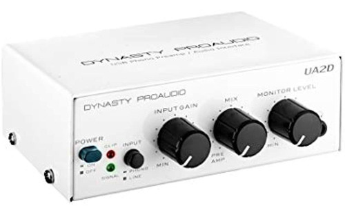 Dinastia Proaudio Da-ua2d Usb Preamplificador Phono / Inter