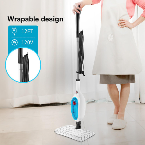 Steam Mop Moolan 10 Em 1, Poderoso Vapor Multiuso, 280 Ml