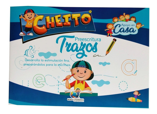 Libro Apoyo Cheito Aprendizaje Para Niños Trazos 