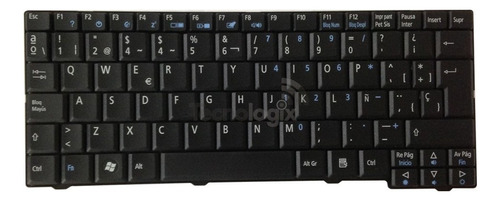 Teclado Acer Aspire One A110 A150 D150 D250 Zg5 531h Kav60 Color Negro