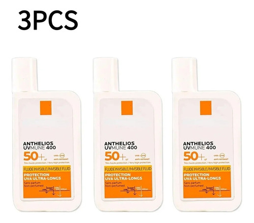 Protector Solar Invisible Rosh Posay Spf50 Anthelios Fluid,