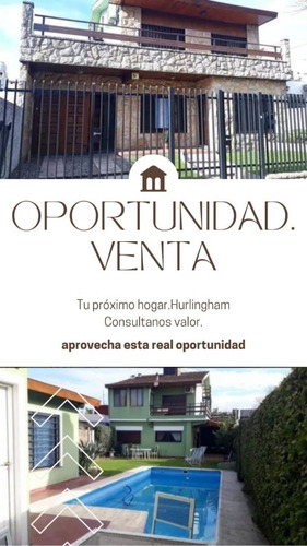 Venta Casa 5 Dormitorios Hurlingham Con Cochera