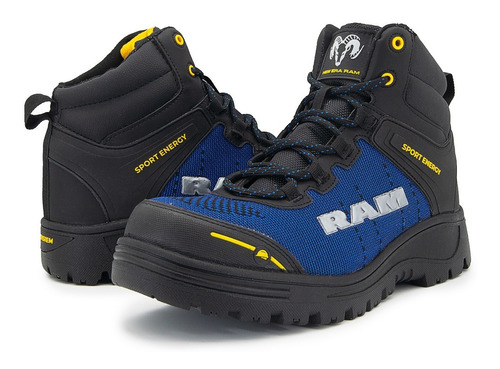 Bota Industrial Ram Casquillo De Uso Rudo Caballero 25-28.5