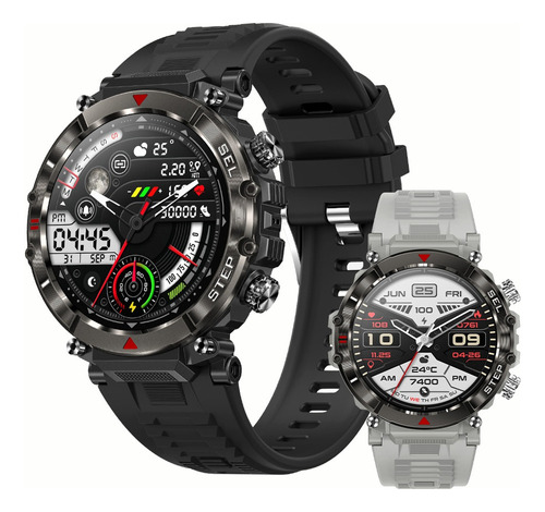 Reloj Inteligente Militar Impermeable Para Hombre Con