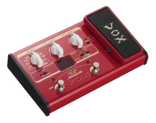 Imagen 2 de 4 de Pedal de efecto VOX StompLab IIB rojo