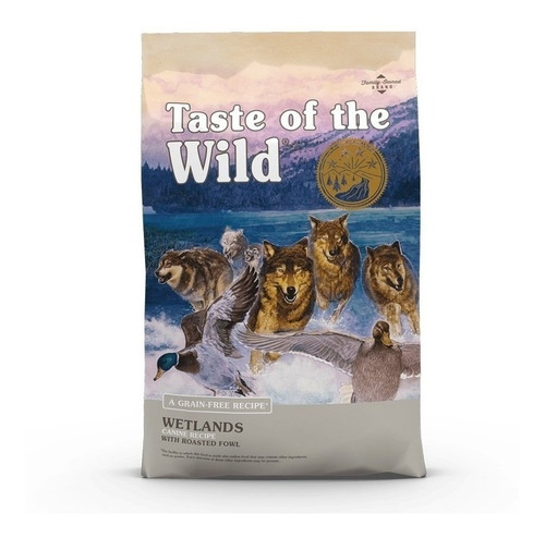 Imagen 1 de 1 de Alimento Taste of the Wild Wetlands Canine para perro adulto todos los tamaños sabor pato asado en bolsa de 6.3kg