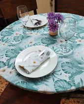 Comprar Set Por 16 Manteles Ecocuero Estamp Ajustable Para Mesa 120
