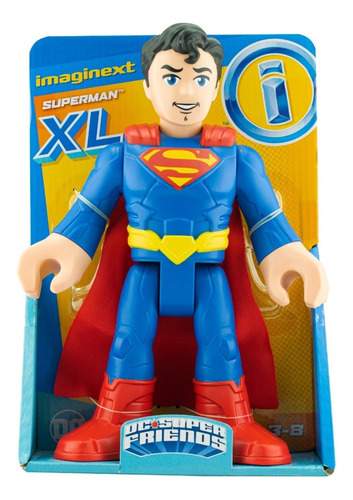 Imaginext Dc Super Friends Superman 25cm Fisher Price