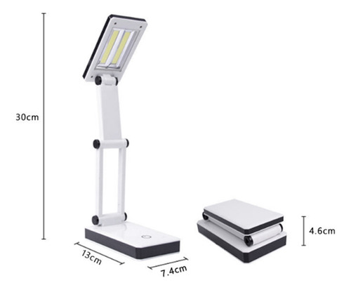 D- Lámpara De Escritorio Portátil Led Super Bright Cob,