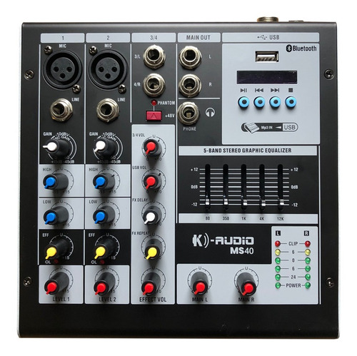 Mesa K-audio Ms40 4 Canais 220V