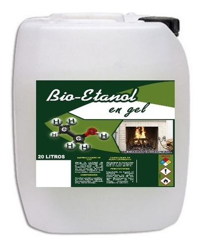 Bioetanol En Gel Para Chimeneas Oferta 20 Lts