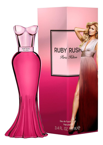 Paris Hilton Ruby Rush Edp 3.4 Oz 100 Ml Perfume Original