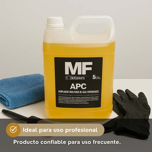 Apc Limpiador Mf Detailers Interior Exterior 5 Lts Auto