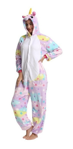 Pijamas Unicornio Pijama Completa Mameluco Disfraz Adulto